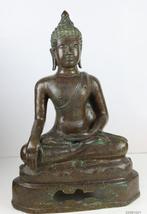 Klassieke Chiang Saen Boeddha - Gepatineerd brons - Thailand