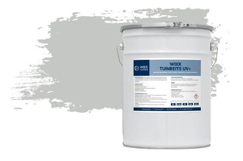 Wixx Tuinbeits UV+ RAL 7035 | Lichtgrijs 5L, Doe-het-zelf en Bouw, Verf, Beits en Lak, Nieuw, Verzenden