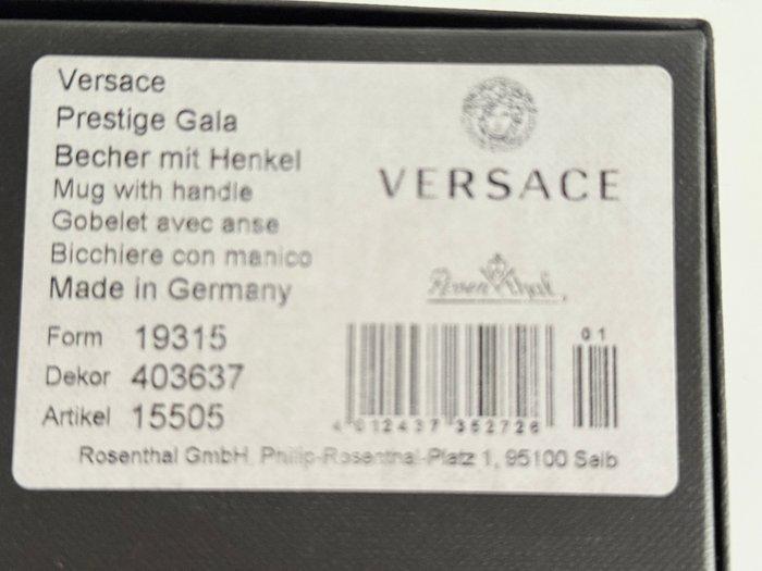 Rosenthal - Versace - Bekerglas - Beker met oor - 9 cm, Antiek en Kunst, Antiek | Glaswerk en Kristal