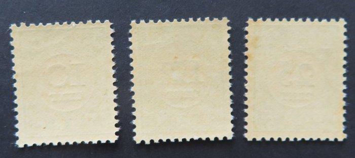 Curaçao 1945 - Portzegels Engelse Druk (P31-P33) met, Postzegels en Munten, Postzegels | Nederland