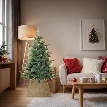 vidaXL Kerstboomkraag Bruin 70 x 70 x 28 cm Zeegras beschikbaar voor biedingen