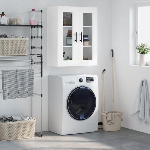 vidaXL Hangkast 69,5x34x90 cm wit, Huis en Inrichting, Kasten | Dressoirs, Nieuw, Verzenden