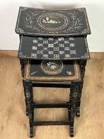 Set bijzettafels (3) - Hout, parelmoer, Antiek en Kunst