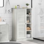 vidaXL Badkamerkast VIGO Wit 67.5 x 34 x 110 cm Massief, Huis en Inrichting, Verzenden, Nieuw