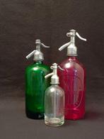 Siphon bouteilles siphon (3) - Art déco - Verre (vitrail)