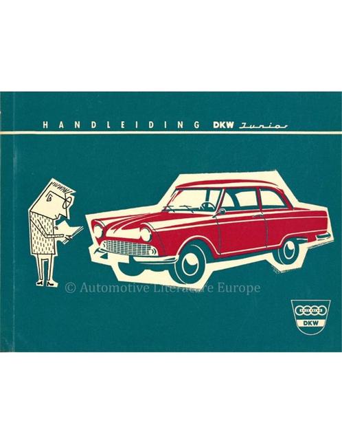 1960 DKW JUNIOR INSTRUCTIEBOEKJE NEDERLANDS, Autos : Divers, Modes d'emploi & Notices d'utilisation, Enlèvement ou Envoi