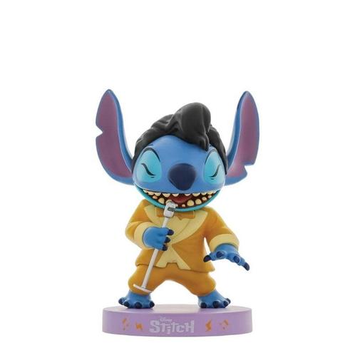 Stitch Gold Lame Elvis 18 cm, Verzamelen, Disney, Ophalen of Verzenden