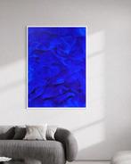 Anaïs LF - Monochrome - Éclat Cobalt - Blue waves - Abstract