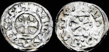 943-996ad France Normandy Richard I Ar denier zilver, Verzenden