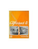 1975 ALFA ROMEO ALFASUD TI INSTRUCTIEBOEKJE NEDERLANDS