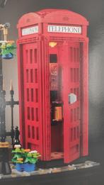 Lego Set - 21347 - Icons - Red London Telephone Box, Nieuw