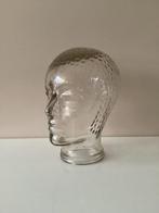 Hoofd - Geperst galazen mannequinhoofd - Glas