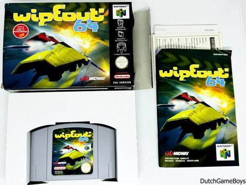 Nintendo 64 / N64 - WipeOut 64 - EEU, Consoles de jeu & Jeux vidéo, Jeux | Nintendo 64, Envoi