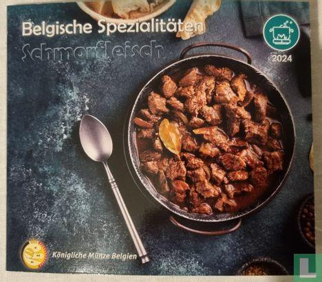 België jaarset 2024 World Money Fair of Berlin, Postzegels en Munten, Munten | België, Setje, Verzenden