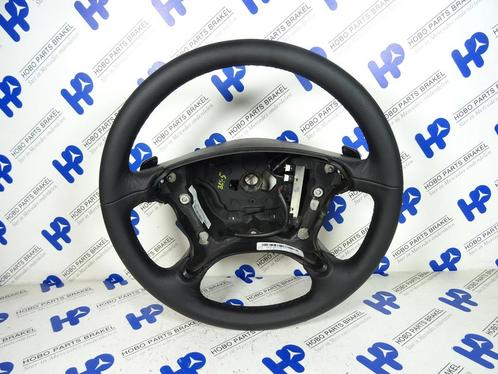 Stuurwiel CLK-klasse w209 nieuw bekleed +flippers, Auto-onderdelen, Besturing, Nieuw, 12 maanden garantie, Mercedes-Benz, Ophalen of Verzenden