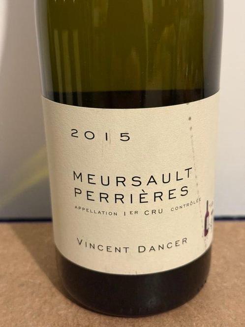 2015 Vincent Dancer Perrières - Meursault 1er Cru - 1 Fles, Verzamelen, Wijnen