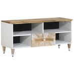 vidaXL Tv-meubel 100x33,5x46 cm massief mangohout, Huis en Inrichting, Verzenden, Nieuw