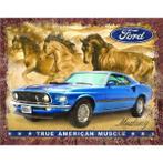 Ford Mustang metalen wandborden direct en snel leverbaar