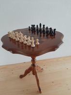 Table déchecs - Bois - Schaaktafel + Stauntonset, Antiek en Kunst