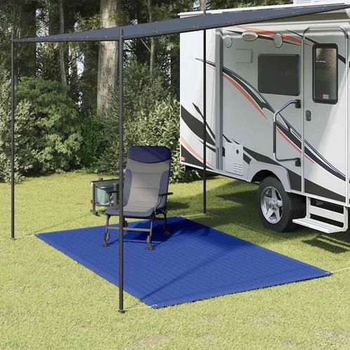 vidaXL Tenttapijt 200x300 cm HDPE blauw, Caravans en Kamperen, Tentaccessoires, Nieuw, Verzenden