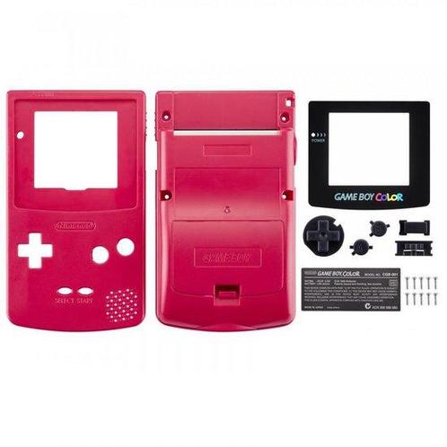 Game Boy Color Shell - Red, Consoles de jeu & Jeux vidéo, Consoles de jeu | Nintendo Game Boy, Envoi