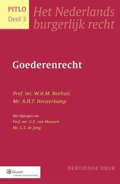 Pitlo 3 - Goederenrecht 9789013052770 W.H.M. Reehuis, Boeken, Wetenschap, Gelezen, Verzenden