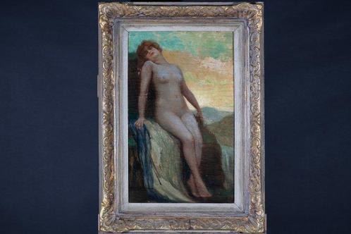 Hans Hassenteufel (1887-1943) - Naakt Portret Munchen 1927, Antiek en Kunst, Kunst | Schilderijen | Klassiek