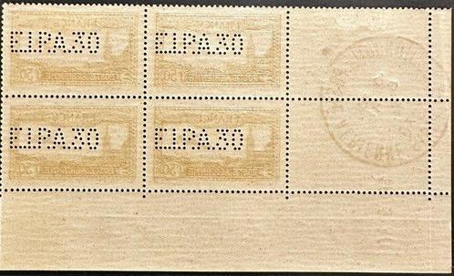 Frankrijk 1930 - Superb blok 4 munt daté PA n6c zonder, Postzegels en Munten, Postzegels | Europa | Frankrijk