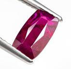 Zonder minimumprijs Robijn - 1.18 ct - Bellerophon Gemlab -, Handtassen en Accessoires, Edelstenen, Nieuw