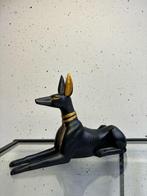 Beeld, De Bewaker: Egyptische Anubis in Beeld - 17 cm -