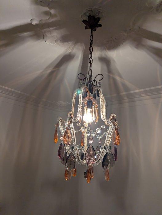 Plafondlamp - Kristal, Antiquités & Art, Curiosités & Brocante