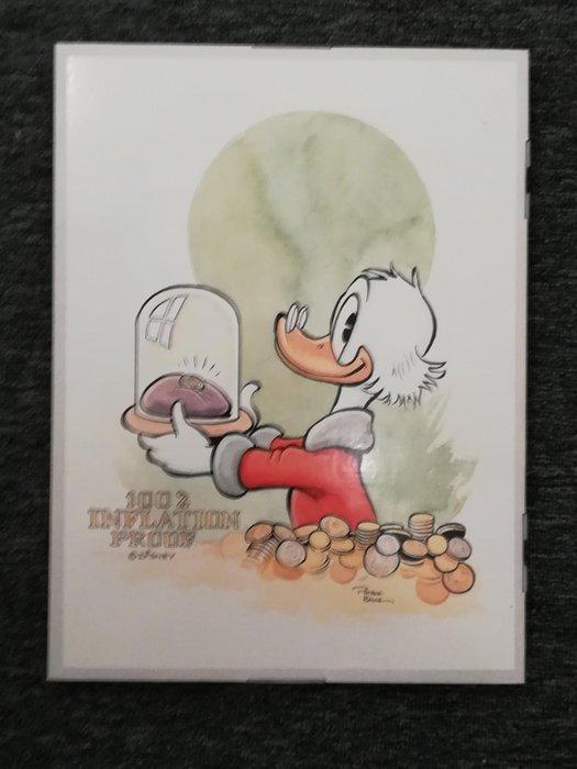 100% inflatiebestendig - Patrick Block - Emaille bord -, Verzamelen, Disney
