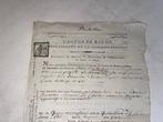 [Révolution, Normandie, Rouen] Certificat de résidence. -, Nieuw