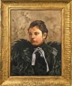 Edoardo Tofano (1838–1920), a firma di - Giovane nobildonna