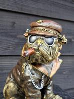 Beeld, Cool Bulldog - 21 cm - Hars, Antiek en Kunst