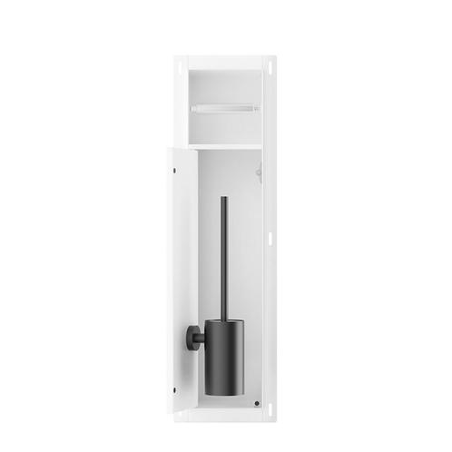 Toiletrol- en Borstelhouder Inbouw Wiesbaden Rocko, Doe-het-zelf en Bouw, Sanitair, Bad, Nieuw, Ophalen of Verzenden