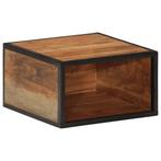 vidaXL Nachtkastje wandgemonteerd 35x35x20 cm massief, Huis en Inrichting, Tafels | Bijzettafels, Verzenden, Nieuw