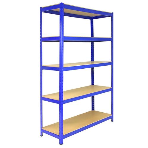 T-Rax Stellingkast - 120 x 45 x 180 cm - Blauw, Articles professionnels, Aménagement de Bureau & Magasin | Entrepôt, Rayonnage & Stockage