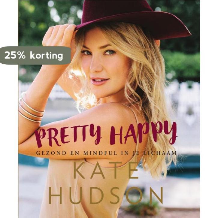 Pretty happy 9789000352678 Kate Hudson, Boeken, Psychologie, Zo goed als nieuw, Verzenden