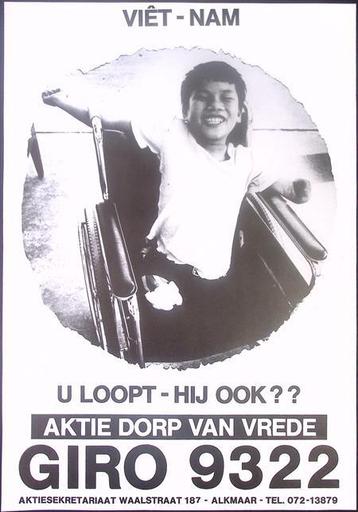 Oproep tot aktie voor Vietnam op poster (lijst optie) beschikbaar voor biedingen
