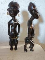 Beeldje(s) (2) - Hout - Achantis - Ghana, Antiek en Kunst