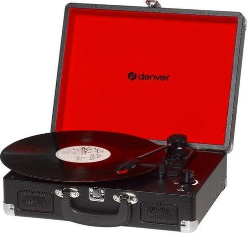 Tweedekans | Denver Platenspeler - Ingebouwde Speakers -, Auto diversen, Autoradio's, Ophalen of Verzenden