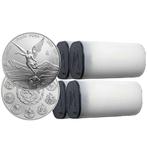 Mexico. 100 x 1 oz 2024 Silver Libertad Coin BU In Tubes, Postzegels en Munten