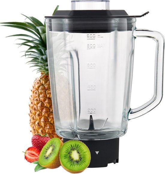 2eChoix | MOA Extra Glass Jug for Blender - Pichet solide, Elektronische apparatuur, Vaatwasmachines, Ophalen of Verzenden