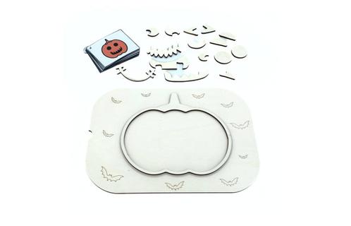Houten Onderwijsmateriaal Pompoen (3D), Kinderen en Baby's, Speelgoed | Educatief en Creatief, Nieuw, Ophalen of Verzenden