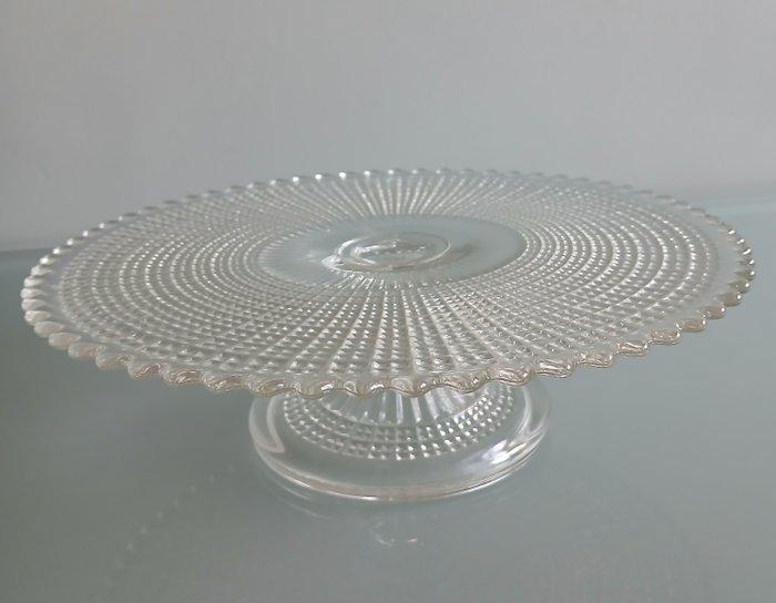 Val Saint Lambert - Charles Graffart - Taartschaal -, Antiek en Kunst, Antiek | Meubels | Tafels