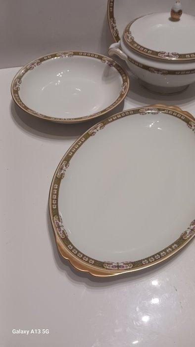 Porcelainerie de la H V a Limoges, - Tafelservies (6) -, Antiek en Kunst, Antiek | Meubels | Tafels