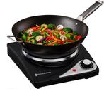 2dekans | KitchenBrothers Elektrische Kookplaat - 1 Pits -, Elektronische apparatuur, Ophalen of Verzenden, Nieuw