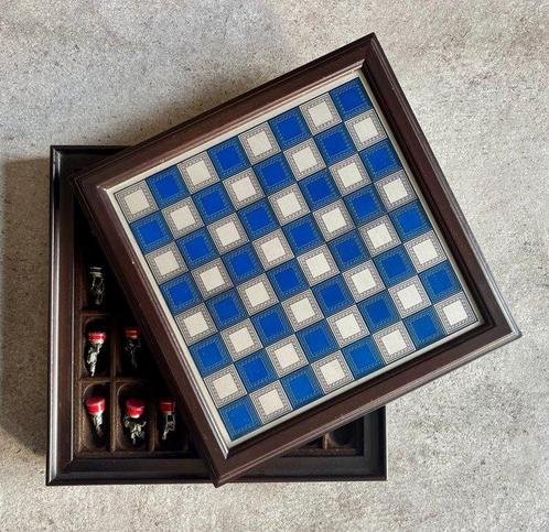 Jeu déchecs - Étain, Antiek en Kunst, Curiosa en Brocante