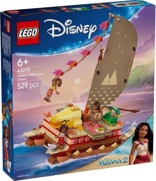 LEGO Disney Princess - Vaianas avonturenkano - 43270 (ve..., Kinderen en Baby's, Speelgoed | Duplo en Lego, Nieuw, Verzenden